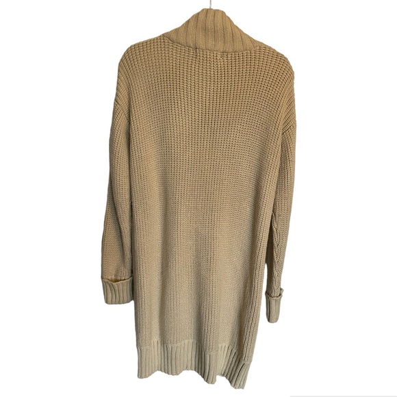 Anthropologie Cardigan Duster M Staring at Stars Knit Neutral Anthropologie - Picture 4 of 13